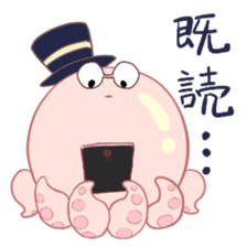 octopus-chan ZU sticker #4587169