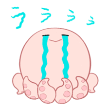 octopus-chan ZU sticker #4587180