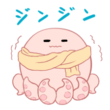 octopus-chan ZU sticker #4587182