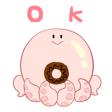 octopus-chan ZU sticker #4587187