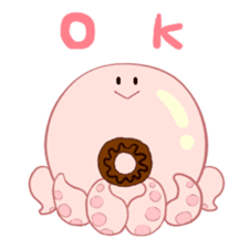 octopus-chan ZU sticker #4587187