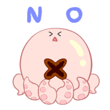 octopus-chan ZU sticker #4587188