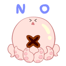 octopus-chan ZU sticker #4587188