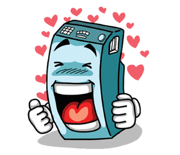 Say something (English) sticker #4605478