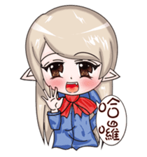 Locks and cool guys rich emotional sticker #4642848