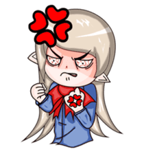 Locks and cool guys rich emotional sticker #4642857