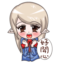 Locks and cool guys rich emotional sticker #4642862