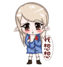 Locks and cool guys rich emotional sticker #4642865