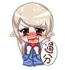 Locks and cool guys rich emotional sticker #4642871