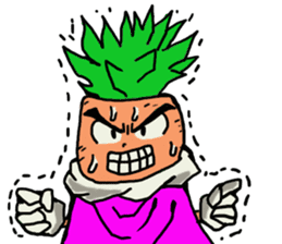 Carrot's Adventure in Vegetable Land 3 sticker #5029559