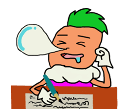 Carrot's Adventure in Vegetable Land 3 sticker #5029562