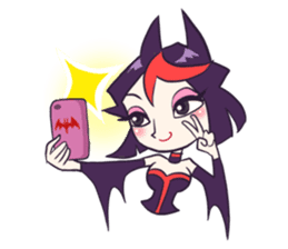Vampire Lili sticker #5144266