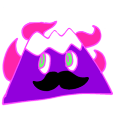 Happy Fuji Illusion sticker #5184297