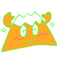 Happy Fuji Illusion sticker #5184312