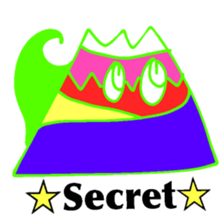 Happy Fuji Illusion sticker #5184322