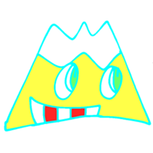 Happy Fuji Illusion sticker #5184323