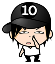 Small Kazuya brother (2) sticker #5271445