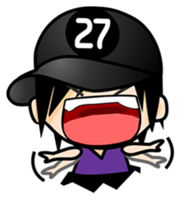 Small Kazuya brother (2) sticker #5271462