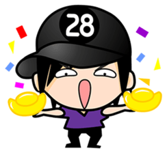 Small Kazuya brother (2) sticker #5271463