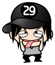 Small Kazuya brother (2) sticker #5271464