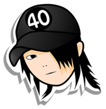 Small Kazuya brother (2) sticker #5271475