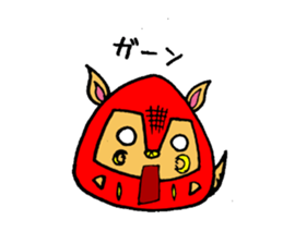 darumaziro sticker sticker #5289576
