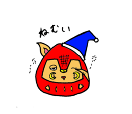 darumaziro sticker sticker #5289598