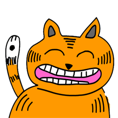 always is a cat smile.