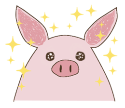 Little Pig,Lovely sticker #5362196