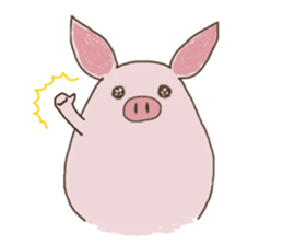 Little Pig,Lovely sticker #5362197