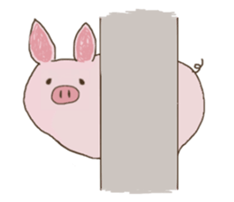 Little Pig,Lovely sticker #5362198