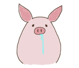 Little Pig,Lovely sticker #5362204