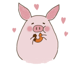 Little Pig,Lovely sticker #5362205