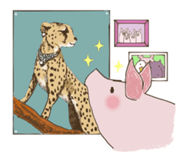 Little Pig,Lovely sticker #5362210