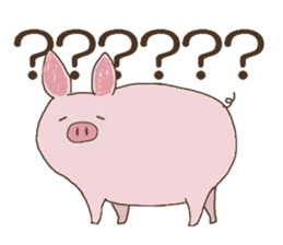 Little Pig,Lovely sticker #5362222