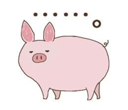 Little Pig,Lovely sticker #5362223