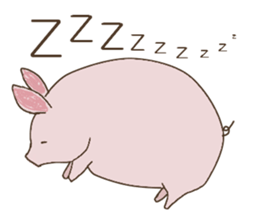 Little Pig,Lovely sticker #5362224