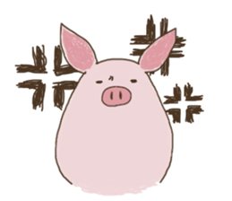 Little Pig,Lovely sticker #5362226