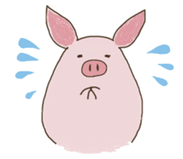 Little Pig,Lovely sticker #5362228