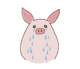 Little Pig,Lovely sticker #5362229