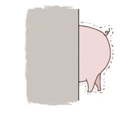 Little Pig,Lovely sticker #5362231