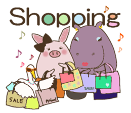 Little Pig,Lovely sticker #5362232