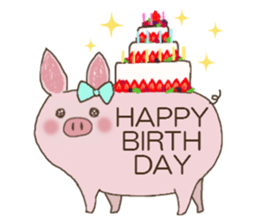 Little Pig,Lovely sticker #5362235