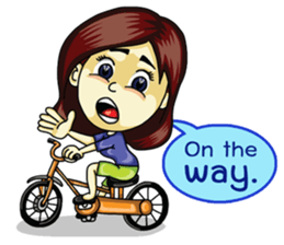 Jaidee Undaa Cute Thai 2 English sticker #5390757