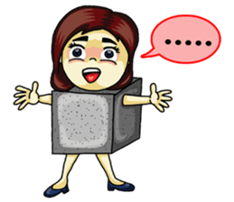 Jaidee Undaa Cute Thai 2 English sticker #5390762