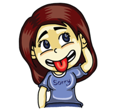 Jaidee Undaa Cute Thai 2 English sticker #5390767