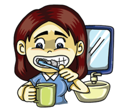 Jaidee Undaa Cute Thai 2 English sticker #5390769