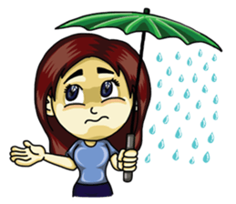 Jaidee Undaa Cute Thai 2 English sticker #5390770