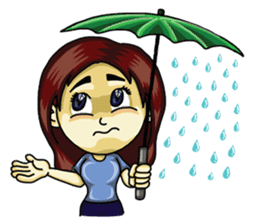 Jaidee Undaa Cute Thai 2 English sticker #5390770