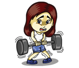 Jaidee Undaa Cute Thai 2 English sticker #5390773